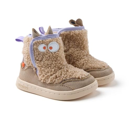 GIOSEPPO Baby-Mädchen Finland Oxford-Stiefel, Taupe, 21 EU Weit von GIOSEPPO