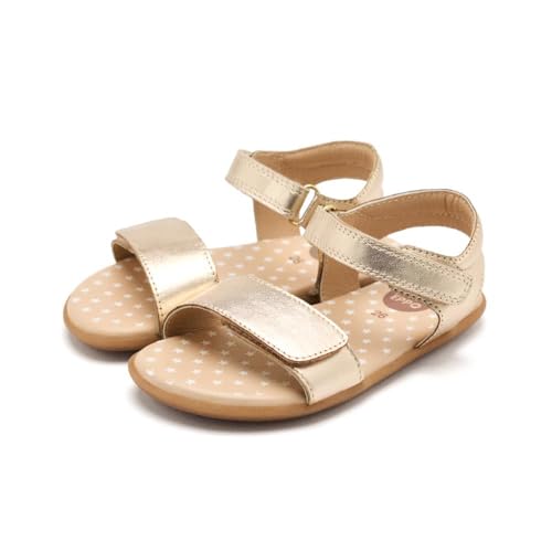 GIOSEPPO Jungen Mädchen Hubbard Flache Sandale, Platinfarben, 24 EU von GIOSEPPO