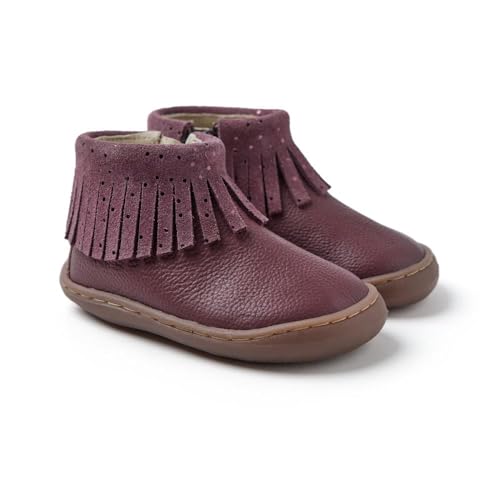 GIOSEPPO Baby-Mädchen Levering Oxford-Stiefel, Burgunderrot, 20 EU Weit von GIOSEPPO