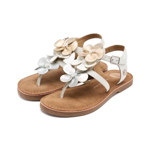 GIOSEPPO Barnet Flache Sandale, weiß, 38 EU von GIOSEPPO