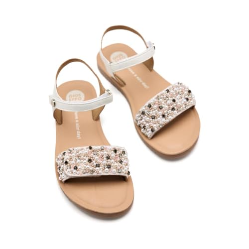 GIOSEPPO Bozrah Flache Sandale, weiß, 38 EU von GIOSEPPO