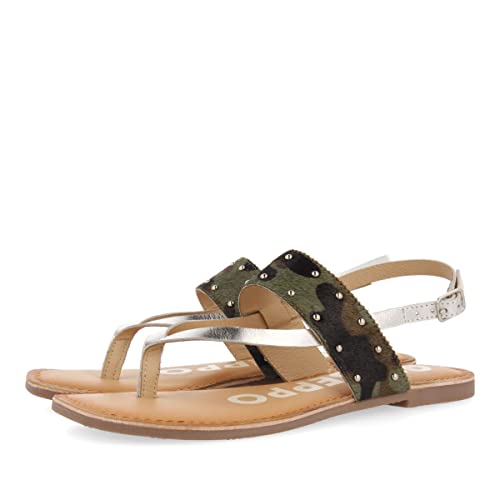 GIOSEPPO Damen Badesi Flache Sandale, Camouflage, 36 EU von GIOSEPPO