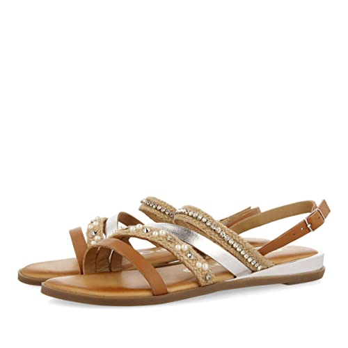 GIOSEPPO Damen Baneins Sandale, Leder, 38 EU von GIOSEPPO