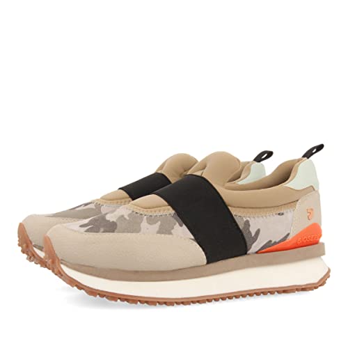 GIOSEPPO Damen Bettel Sneaker, Camouflage, 36 EU von GIOSEPPO