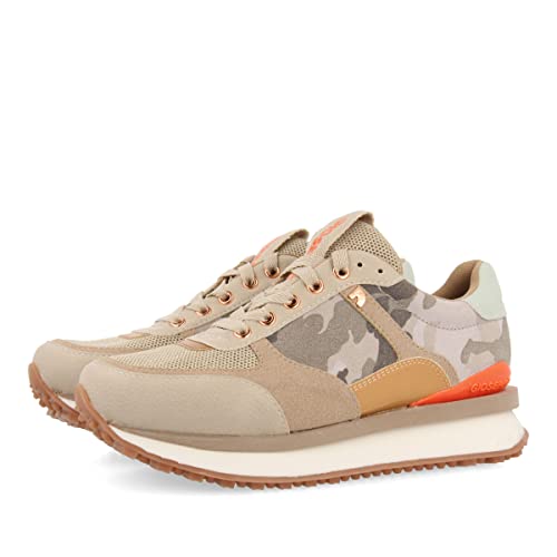 GIOSEPPO Damen Boevange Sneaker, Camouflage, 37 EU von GIOSEPPO