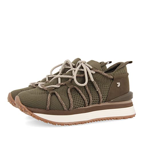 GIOSEPPO Damen Brewster Sneaker, kaki, 37 EU von GIOSEPPO