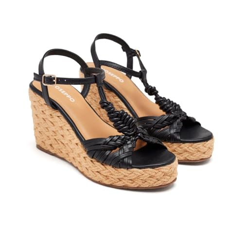 GIOSEPPO Damen Castine Espadrilles, Schwarz, 37 EU von GIOSEPPO