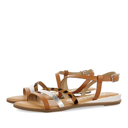 GIOSEPPO Damen Corumba Sandale, Silber, 39 EU von GIOSEPPO