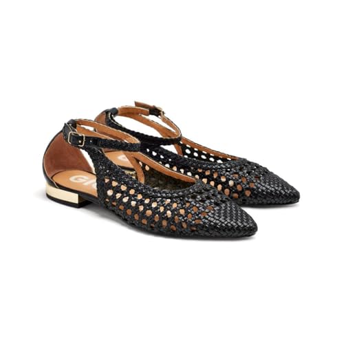 GIOSEPPO Damen Dell Ballerinas, Schwarz, 36 EU von GIOSEPPO