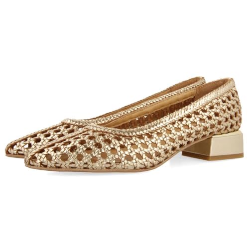 GIOSEPPO Damen Eastham Sandale, Platinfarben, 39 EU von GIOSEPPO