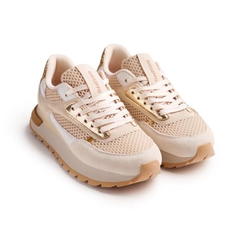 GIOSEPPO Damen Funkley Sneaker, beige, 40 EU von GIOSEPPO