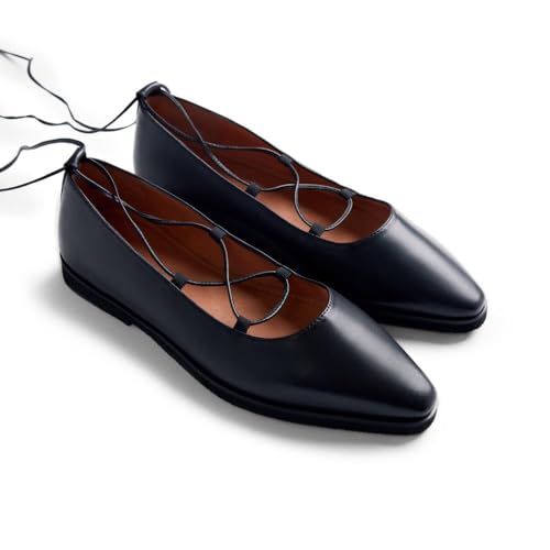 GIOSEPPO Damen Gaastra Mary Jane Schuh, schwarz/weiß, 41 EU von GIOSEPPO