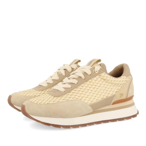 GIOSEPPO Damen Gaggi Sneaker, Gold, 37 EU von GIOSEPPO