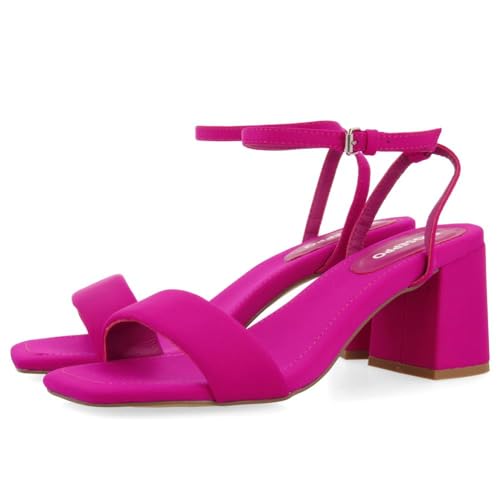 GIOSEPPO Damen Giarre Flache Sandale, Fuchsia, 37 EU von GIOSEPPO