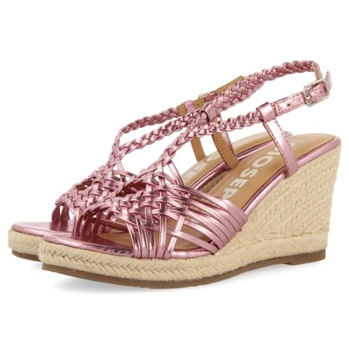 GIOSEPPO Damen Glide Espadrilles, Rosa, 37 EU von GIOSEPPO