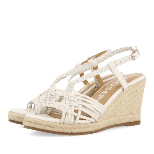 GIOSEPPO Damen Glide Espadrilles, weiß, 38 EU von GIOSEPPO