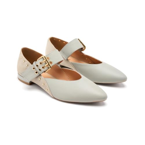 GIOSEPPO Damen Grantham Mary Jane Schuh, grau, 38 EU GIOSEPPO Damen Grantham Mary Jane Schuh, grau, 38 EU von GIOSEPPO