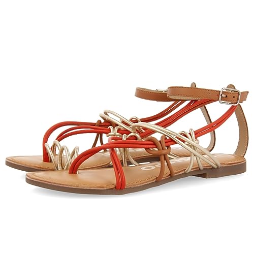 GIOSEPPO Damen Gualaca Sandale, orange, 36 EU von GIOSEPPO