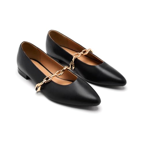 GIOSEPPO Damen Hallie Mary Jane Schuh, Schwarz, 40 EU von GIOSEPPO