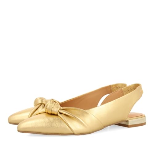 GIOSEPPO Damen Iballe Flaches Ballett, Dunkles Gold, 37 EU von GIOSEPPO