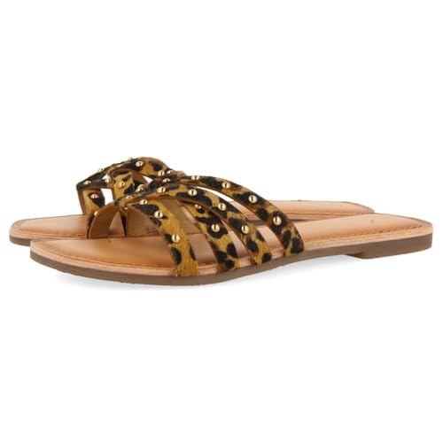 GIOSEPPO Damen Isabelle Flache Sandale, Leopard, 41 EU GIOSEPPO Damen Isabelle Flache Sandale, Leopard, 41 EU von GIOSEPPO