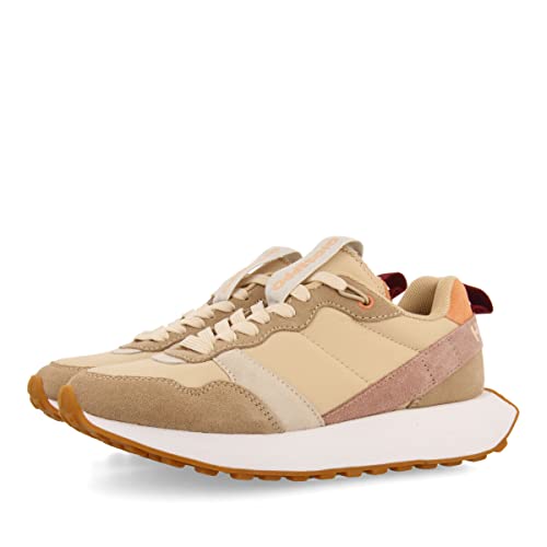 GIOSEPPO Damen Kakao Sneaker, beige, 36 EU von GIOSEPPO