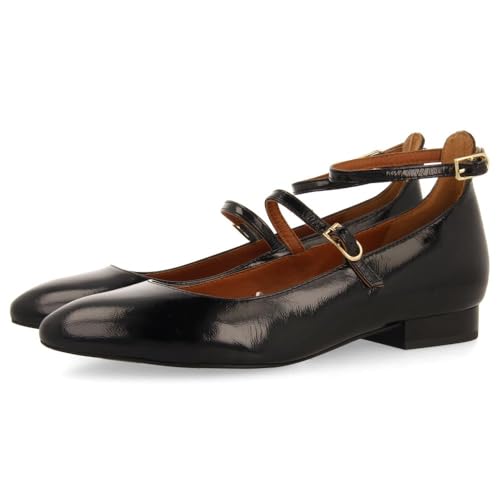 GIOSEPPO Damen Kalsen Mary Jane Schuh, Schwarz, 38 EU von GIOSEPPO