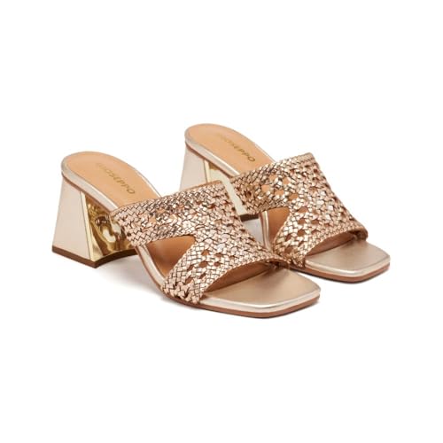 GIOSEPPO Damen Kewaunee Sandale, Platinfarben, 39 EU von GIOSEPPO