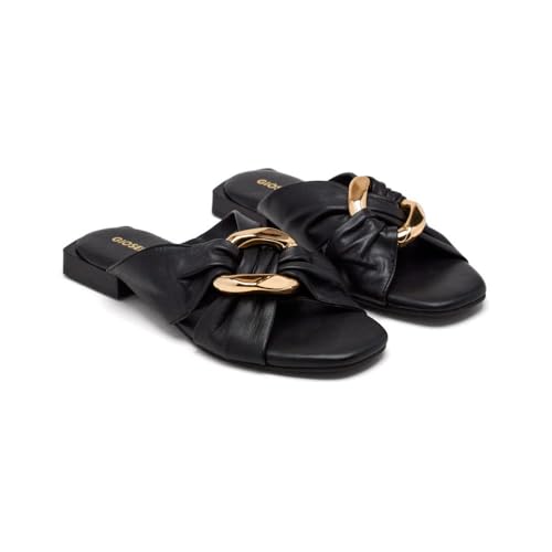 GIOSEPPO Damen Killingly Flache Sandale, Schwarz, 40 EU von GIOSEPPO