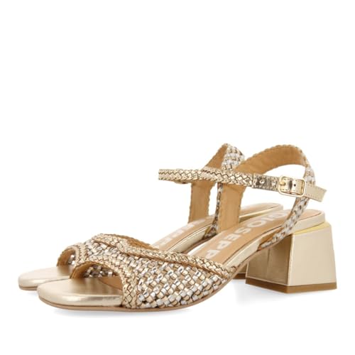 GIOSEPPO Damen Ladock Sandale, Gold, 37 EU von GIOSEPPO