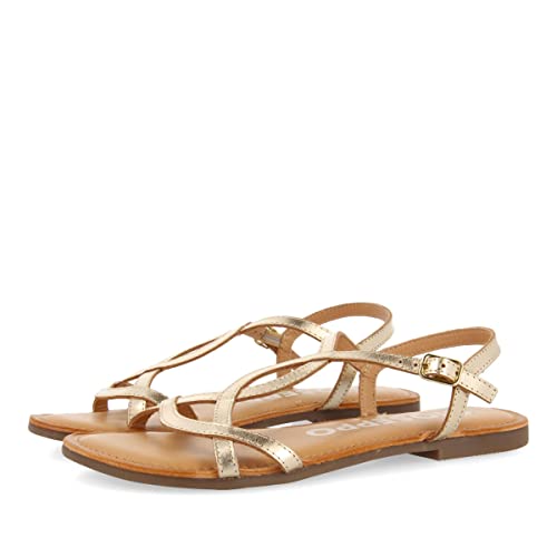 GIOSEPPO Damen Lamim Sandale, Gold, 41 EU von GIOSEPPO