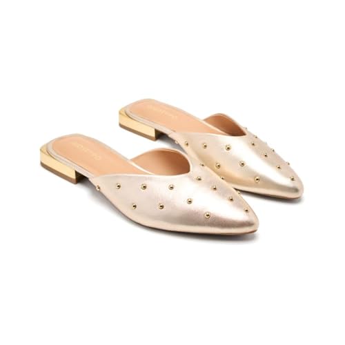 GIOSEPPO Damen Lanark Mary Jane Schuh, Platinfarben, 38 EU von GIOSEPPO