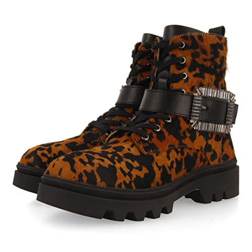 GIOSEPPO Damen Lermoos Bootsschuh, Leopard, 39 EU von GIOSEPPO