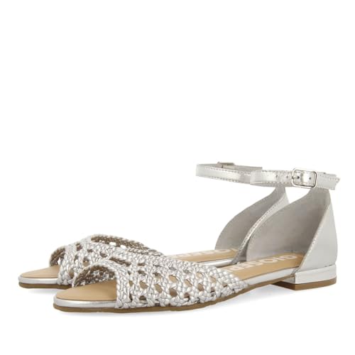 GIOSEPPO Damen Maupin Flaches Ballett, Silber, 39 EU GIOSEPPO Damen Maupin Flaches Ballett, Silber, 39 EU von GIOSEPPO