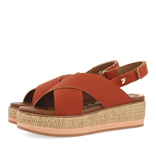 GIOSEPPO Damen Meggett Sandale, Rostrot (Teja), 41 EU von GIOSEPPO