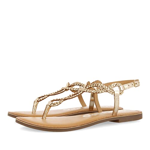 GIOSEPPO Damen Merignas Sandale, Gold, 40 EU von GIOSEPPO