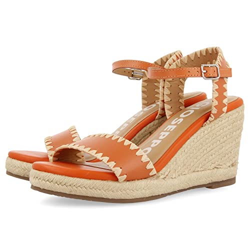 GIOSEPPO Damen Neiva Keilsandale, orange, 36 EU von GIOSEPPO