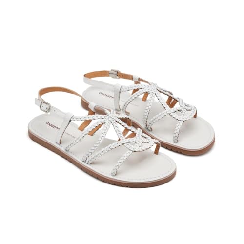 GIOSEPPO Damen Orland Flache Sandale, weiß, 38 EU GIOSEPPO Damen Orland Flache Sandale, weiß, 38 EU von GIOSEPPO