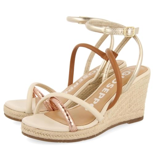 GIOSEPPO Damen Rometta Espadrilles, Elfenbein, 39 EU von GIOSEPPO