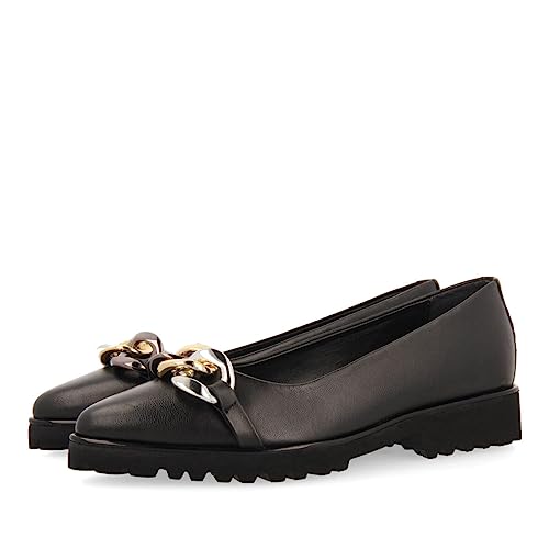 GIOSEPPO Damen Rosebud Ballerinas, Schwarz, 39 EU von GIOSEPPO