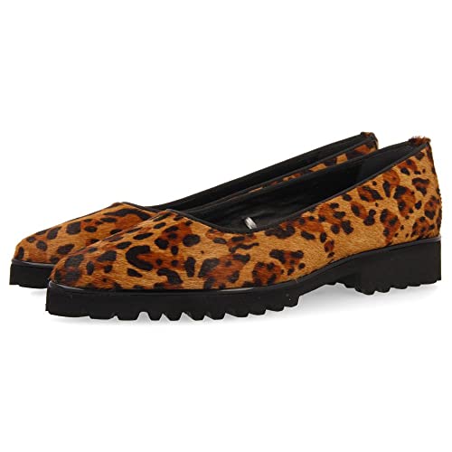 GIOSEPPO Damen Ruka Ballerinas, Leopard, 40 EU von GIOSEPPO