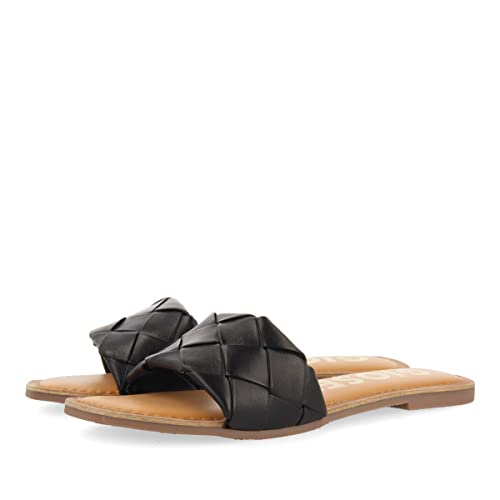 GIOSEPPO Damen Senglea Flache Sandale, Schwarz, 38 EU GIOSEPPO Damen Senglea Flache Sandale, Schwarz, 38 EU von GIOSEPPO