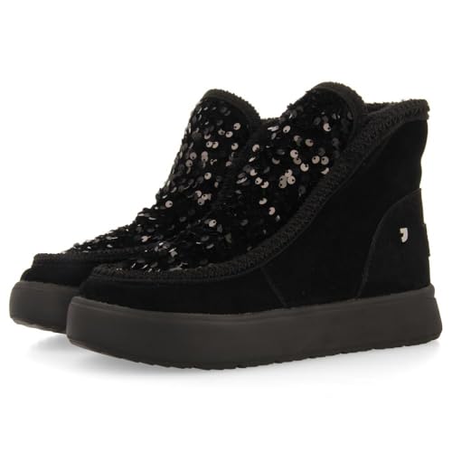 GIOSEPPO Damen Stark Bootsschuh, Schwarz, 41 EU von GIOSEPPO