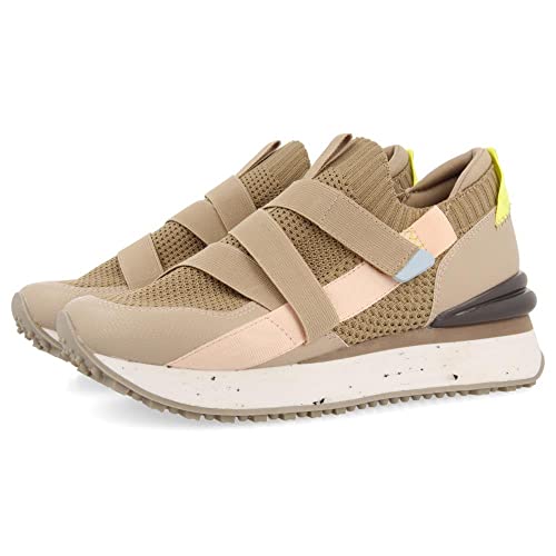 GIOSEPPO Damen Tole Sneaker, beige, 38 EU von GIOSEPPO