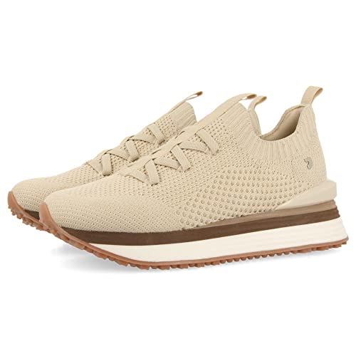 GIOSEPPO Damen Upshur Sneaker, beige, 41 EU von GIOSEPPO