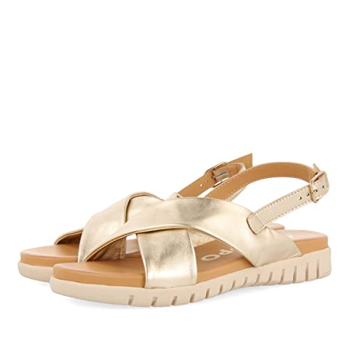 GIOSEPPO Damen Utuado Sandale, Gold, 37 EU von GIOSEPPO