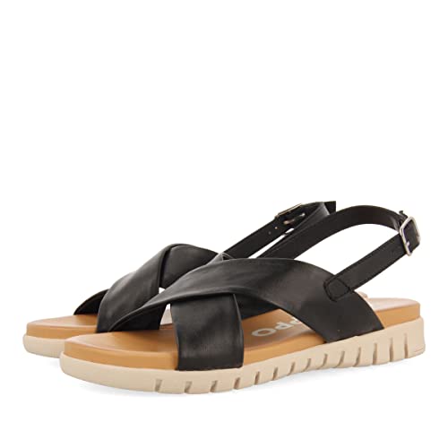 GIOSEPPO Damen Utuado Sandale, Schwarz, 38 EU von GIOSEPPO