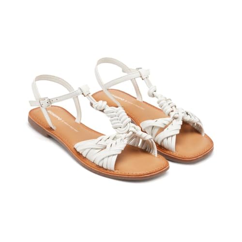 GIOSEPPO Damen Walden Flache Sandale, weiß, 38 EU von GIOSEPPO