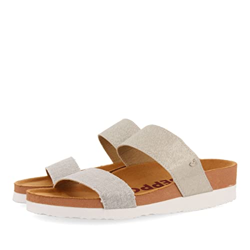 GIOSEPPO Damen Weiß Flipflop, Silber, 40 EU von GIOSEPPO