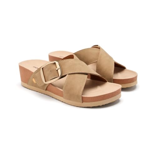 GIOSEPPO Damen Winn Flipflop, Taupe, 38 EU von GIOSEPPO